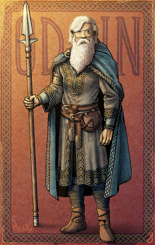 Odin god of war by FredrikEriksson1 on DeviantArt