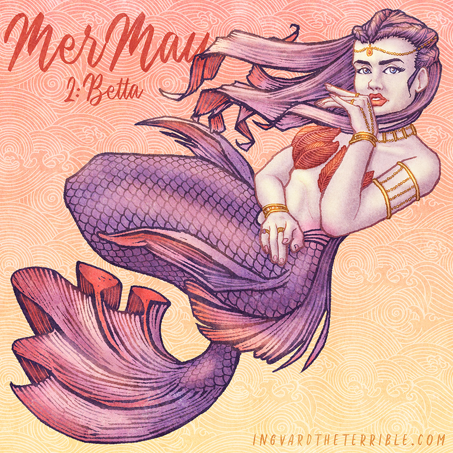 MerMay 2018: Day 2 by IngvardtheTerrible