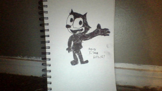 Inktober Day 1: Felix the Cat