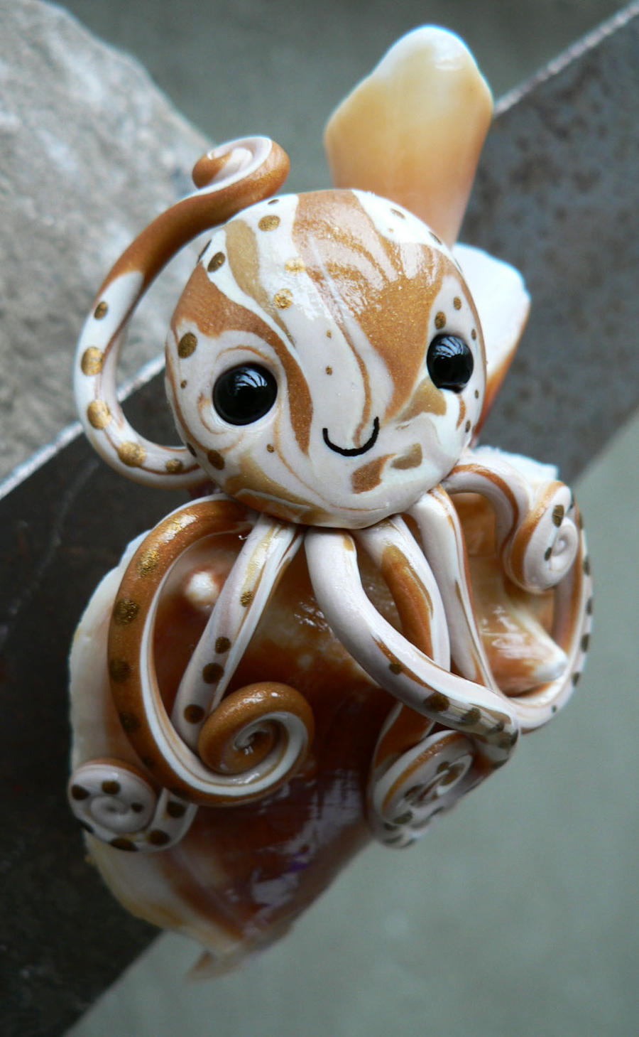 Fighting Conch Octopus Magnet