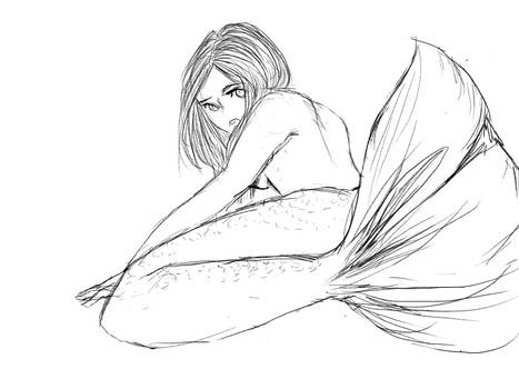 Sketchy Mermaid