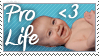 Pro-life stamp