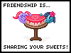 Friendship Is Sharing Your Sweets!