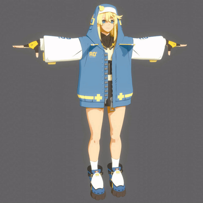 VRChat: Become Bridget from Guilty Gear Strive with this skin