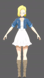 Android 18 Dress Mod preview