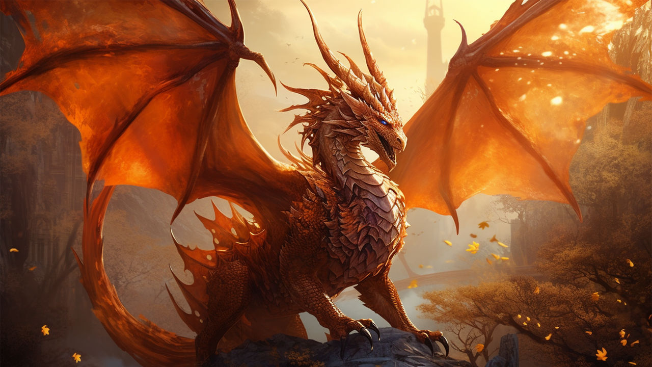 Autom Dragon Find the orange dragon! by DDYYKK on DeviantArt