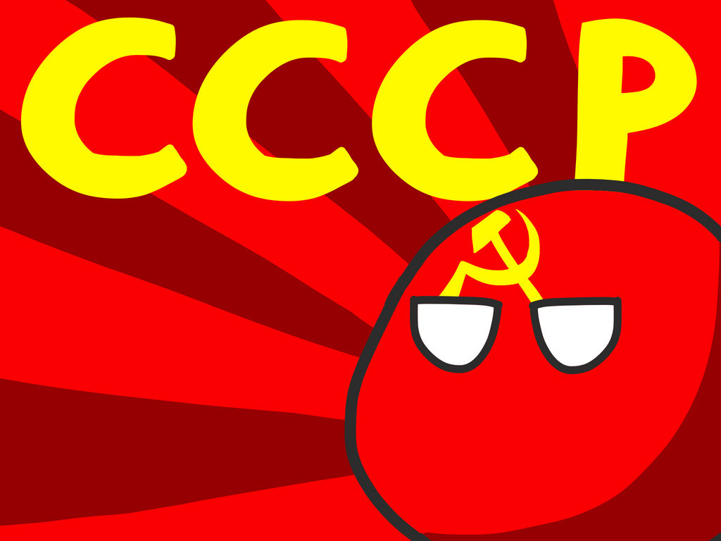 cccp countryball wallpaper by eggnatie