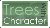 trees with character stamp by jimmyjets
