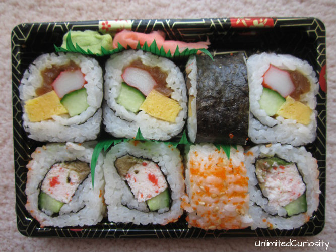 Lunch Boxed Sushi