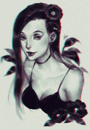 Black Petal by naomicococo