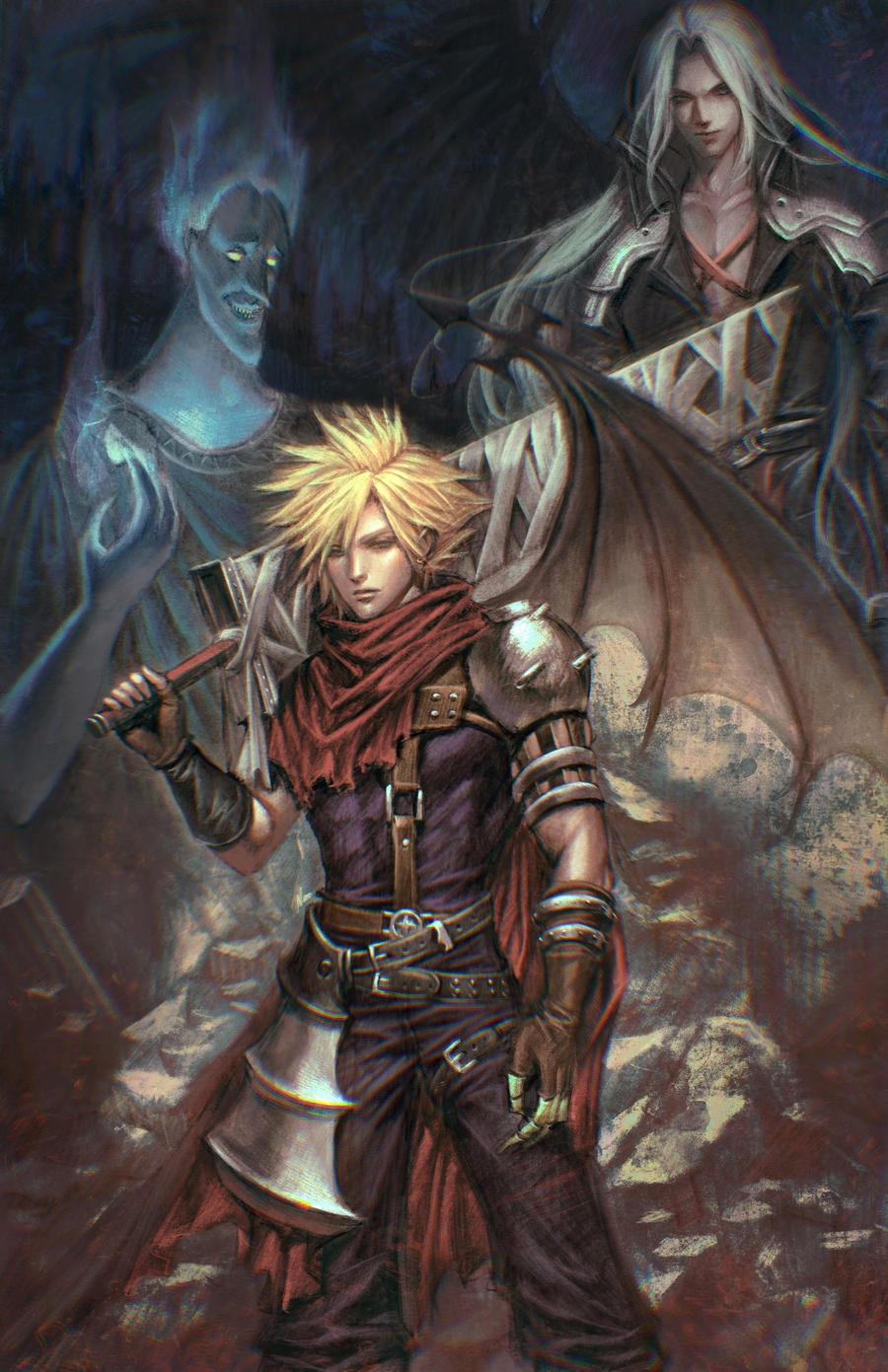 Kingdom Hearts Cloud by naomicococo on DeviantArt