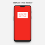 OnePlus 6 PSD Template
