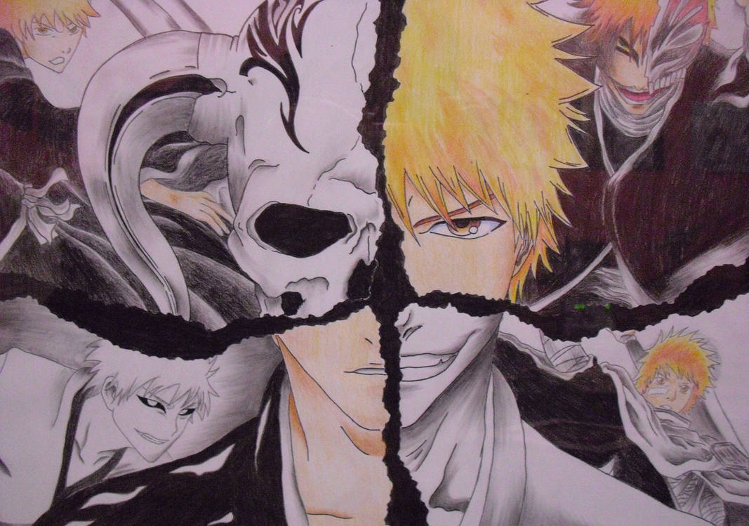 ichigo hollow by kuroi-shinigami on DeviantArt.