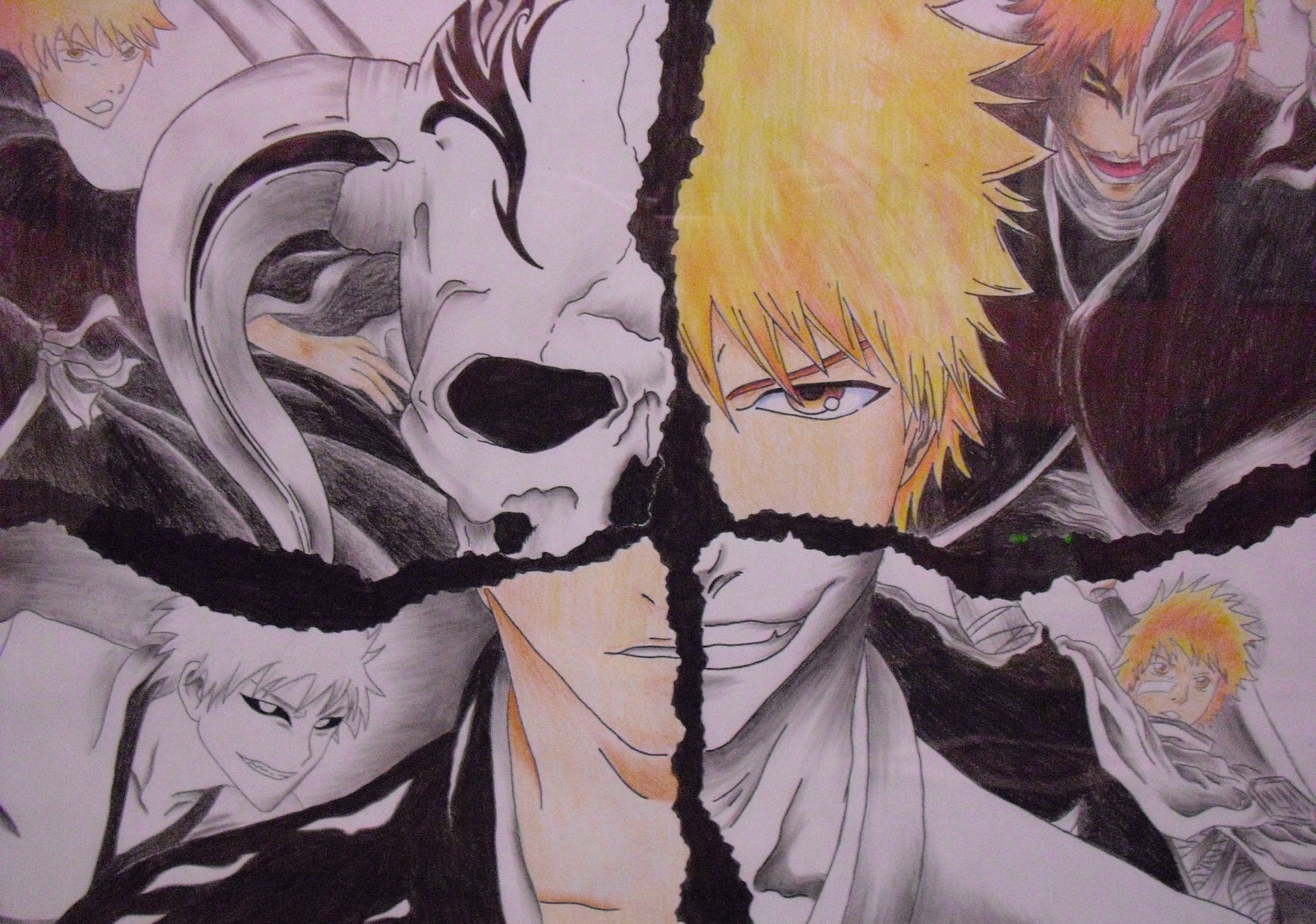 Animated Steam Artwork - Kurosaki Ichigo Hollow by Sharky178 on DeviantArt