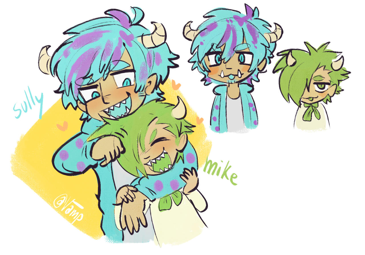 Sully x mike ^_^ by shanezlifeleak on DeviantArt
