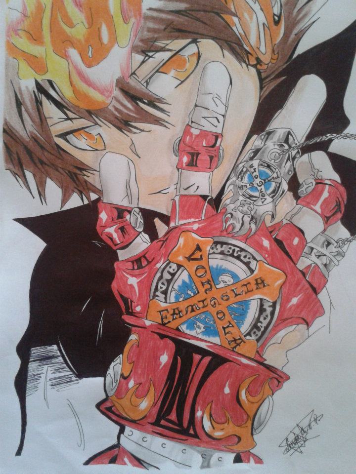 Katekyo Hitman Reborn!- Tsuna Sawada