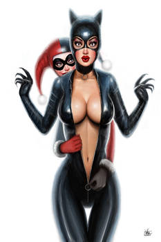 Catwoman Harley Quinn