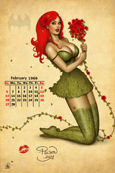 Poison Ivy Pinup Girl