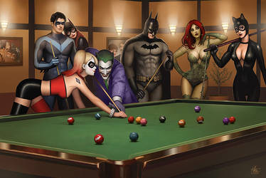 Pooltable Explore On Deviantart Pixelpandaa 4 611 690 Bat Pool By Nszerdy
