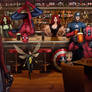 Marvel Bar Scene