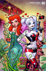 COVER art for Harley Quinn #1 2021