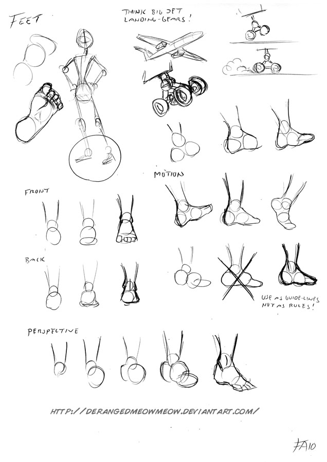 Feet_01 by DerangedMeowMeow on DeviantArt