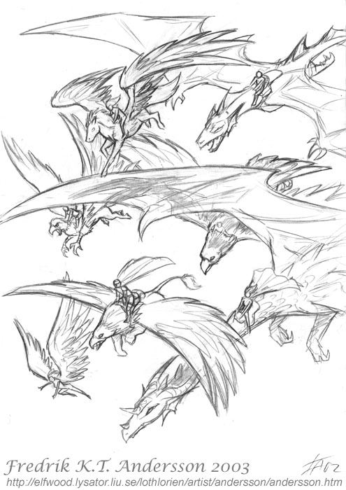 Flying Creatures (2003) by DerangedMeowMeow on DeviantArt