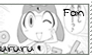 Pururu Fan Stamp