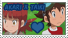 Akari x Taiki stamp