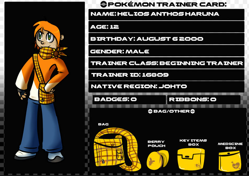 Pokemon Trainer Profile: Helios