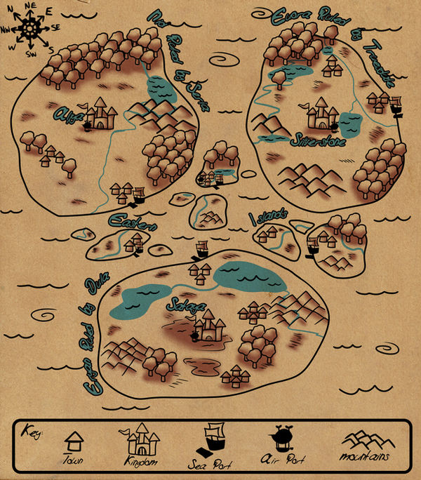 Clockwork Map by Atlanta-Hammy on DeviantArt