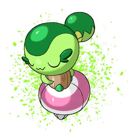 Bloomsite, flower bud fakemon by raccoontamer on DeviantArt