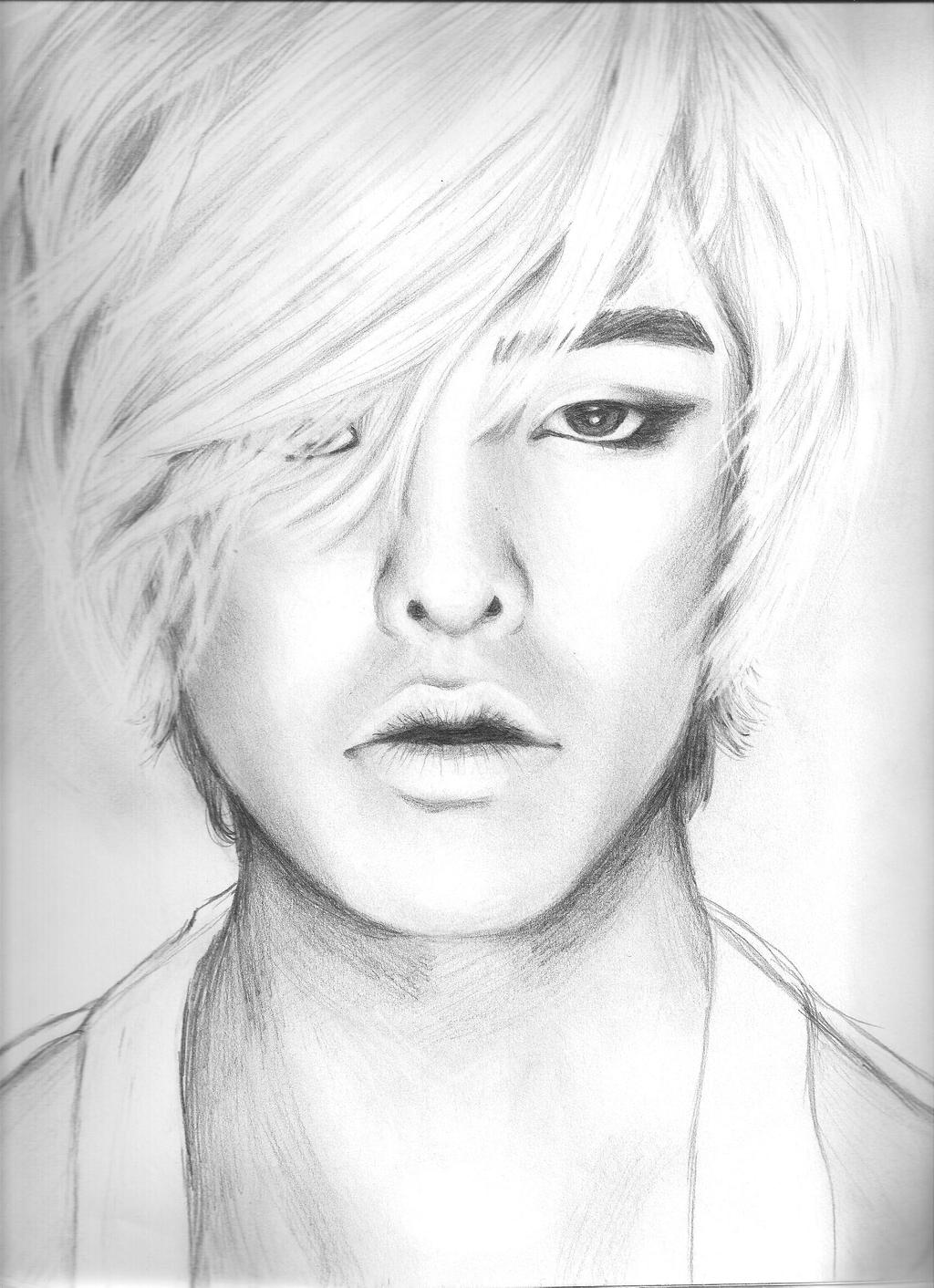 GDragon Pencil Drawing by Hyrulekeyblade on DeviantArt
