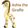 Ashia the giraffe