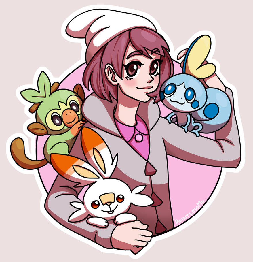 GEN 8 STARTERS By PointlessMu On DeviantArt gen-8-starters-by-pointlessmu-on-deviantart