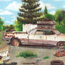 1966 Pontiac Bonneville Barn Find Painting