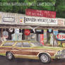 1973 Ford Torino Country Squire Painting