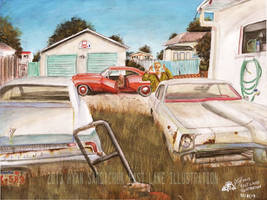 Automotive Ancestry (1967 Pontiac Painting)