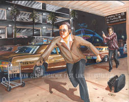 Terminal 6 Turmoil (Action Painting)