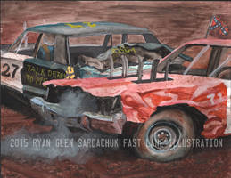 Better to burn out... Than fade away. (Painting)