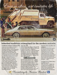 1981 Cadillac Seville Ad (Parody)