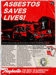 Asbestos Saves Lives Ad (Raybestos Parody)