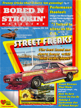 1970s Bored N Strokin' (Hot Rod Magazine Parody)