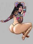 Katy Perry dark horse pin up by pics123456
