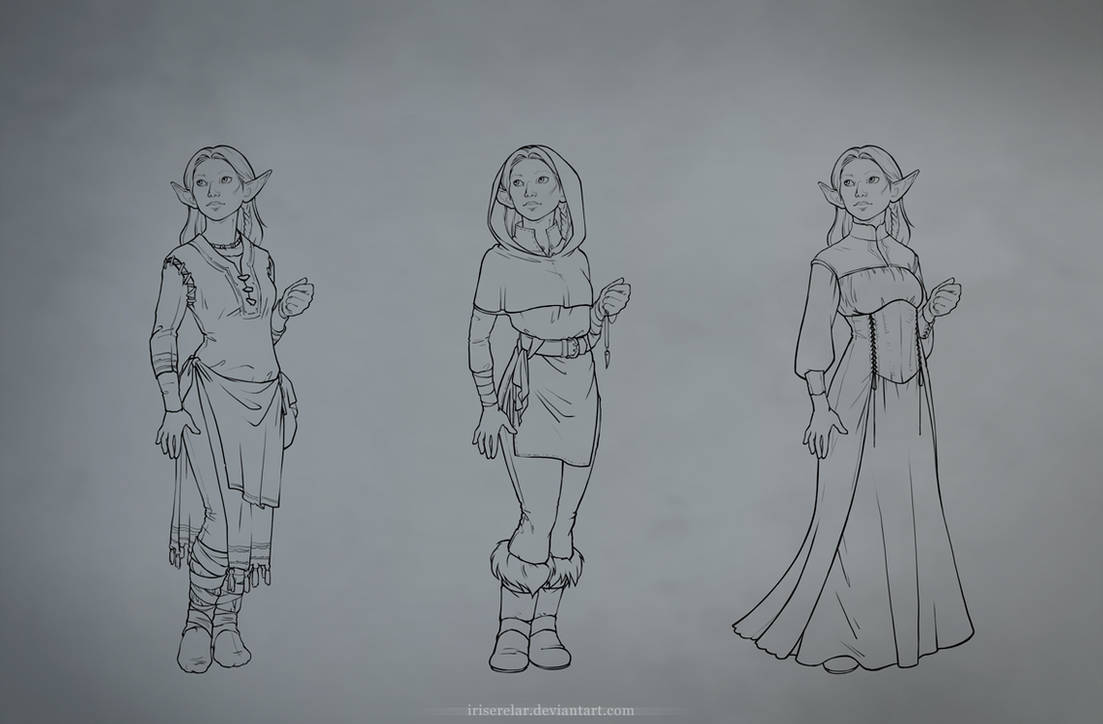 Rif_costumes_lines by IrisErelar on DeviantArt