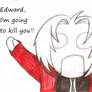 Edward Elric is ran away