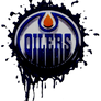 Edmonton Oilers Dripping 4