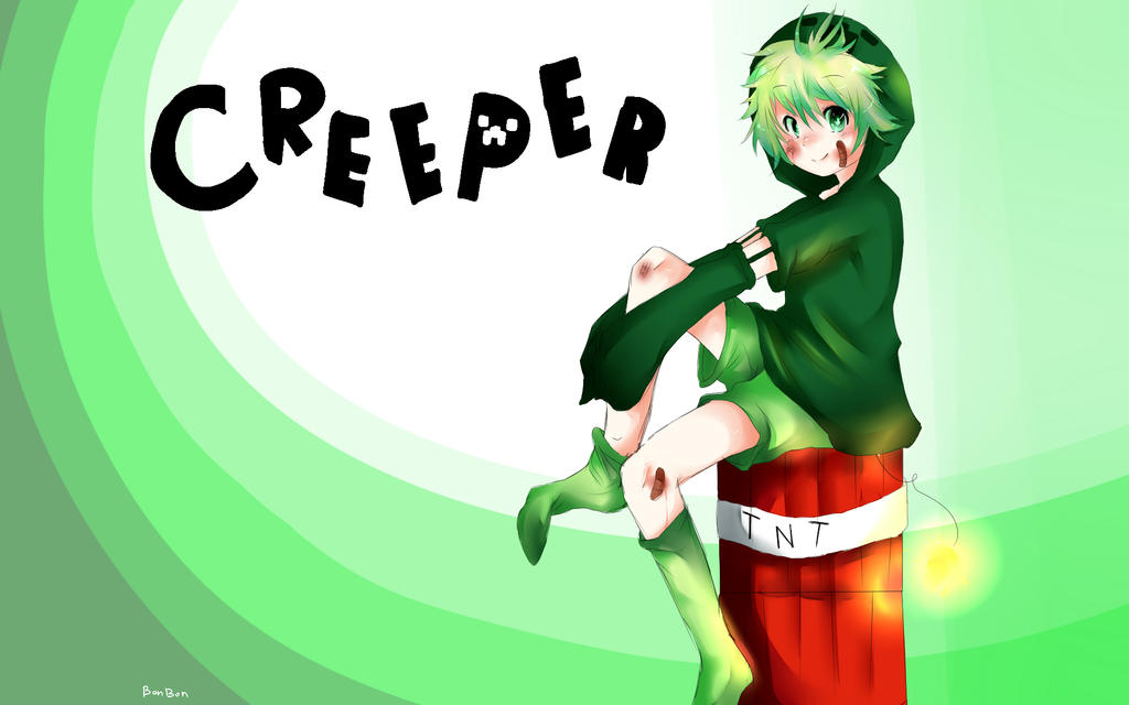 Creeper OC background