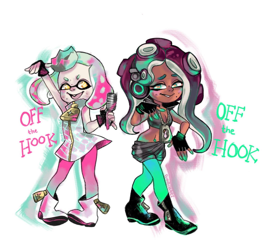 Splatoon 2- Pearl and Marina by BonBonMui on DeviantArt.