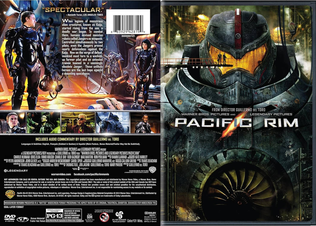 Pacific Rim (One Disc DVD) by TheDVDGuy03 on DeviantArt